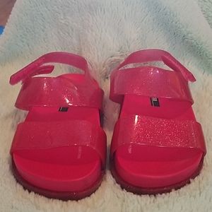 Mini Melissa baby sandals sz 6 US
